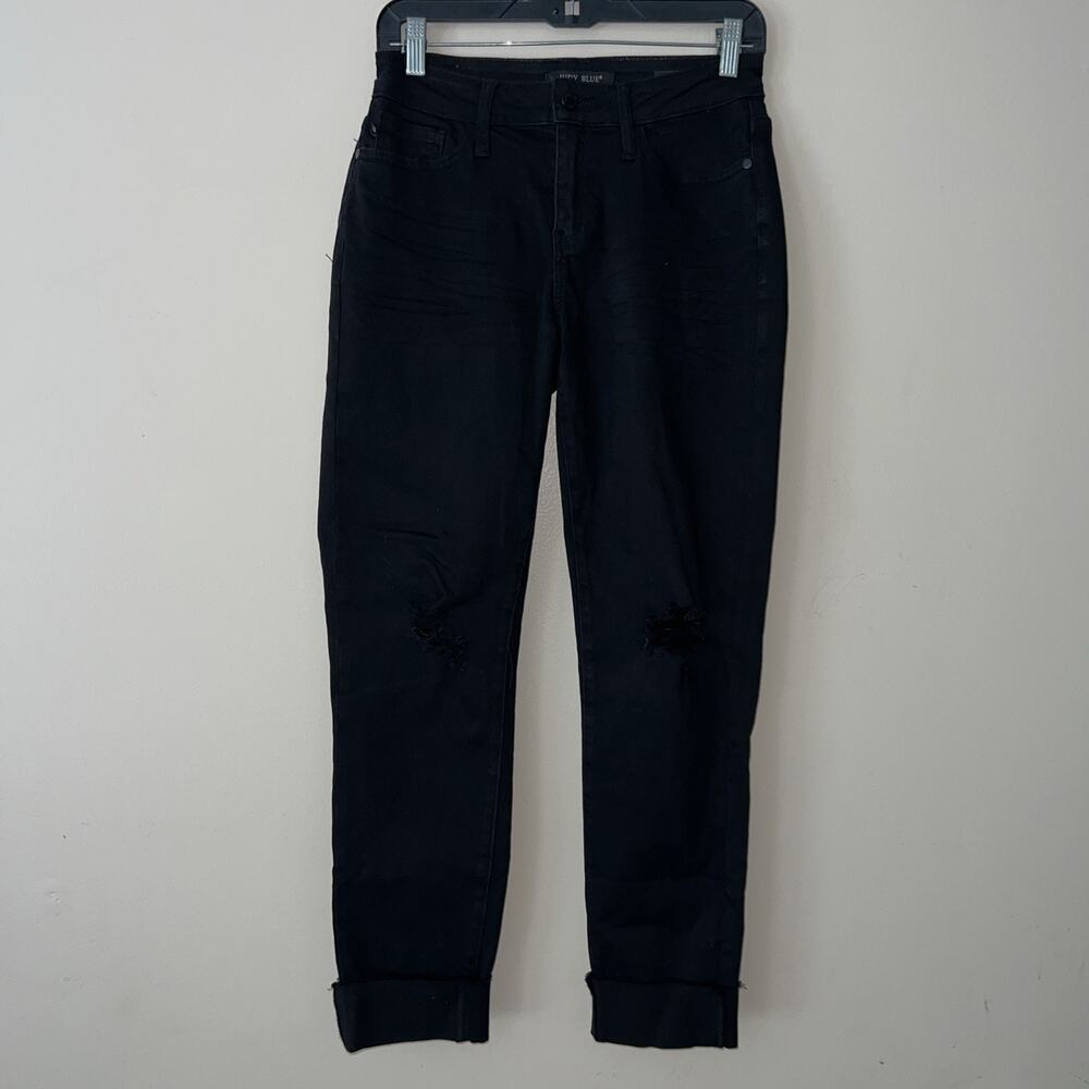 Judy Blue Women’s Size 3 / 26 Black Denim Slim Fit Jeans Pants